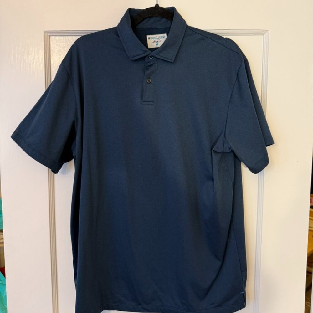 &Collar Navy Polo